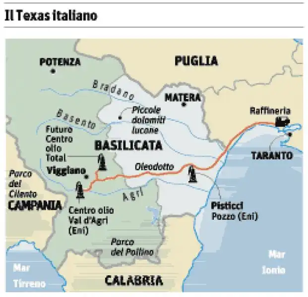 BASILICATA IL TEXAS D ITALIA 