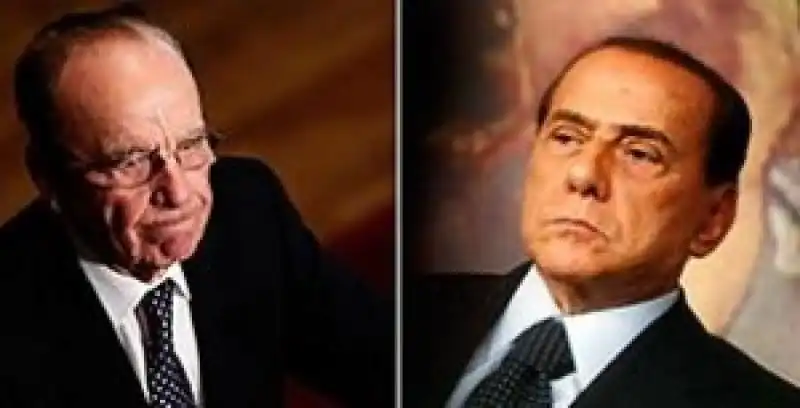 berlusconi e murdoch 