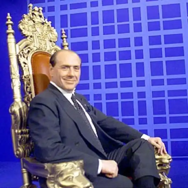 berlusconi trono