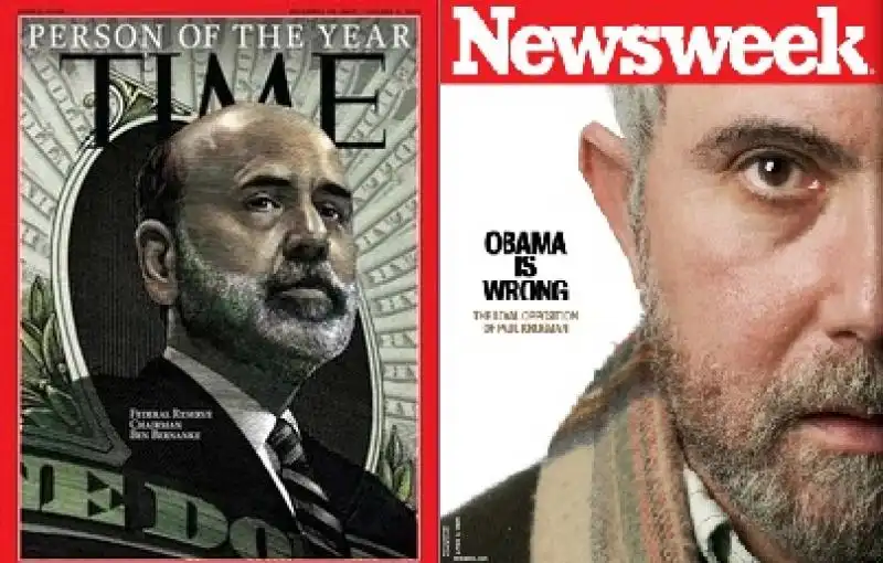 Bernanke Krugman 