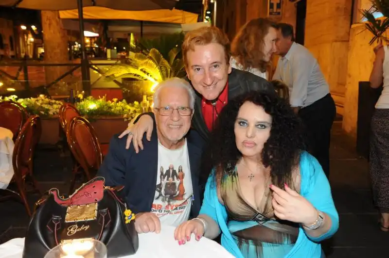 Dario Salvatori con Tony e Gabriella 