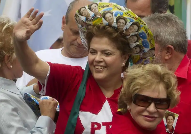 DILMA ROUSSEFF FOTO LAPRESSE 