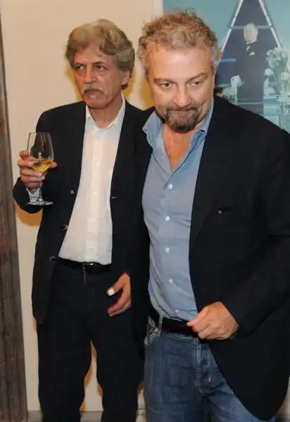 Fabrizio Bentivoglio e Giovanni Veronesi 