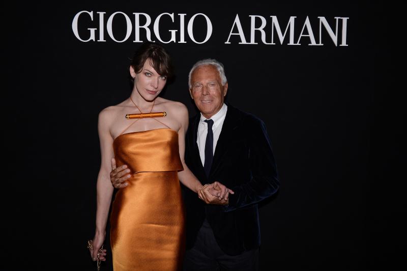 Giorgio Armani Milla Jovovich