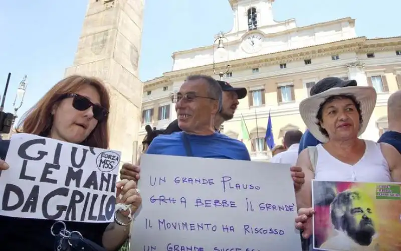 grillini montecitorio 