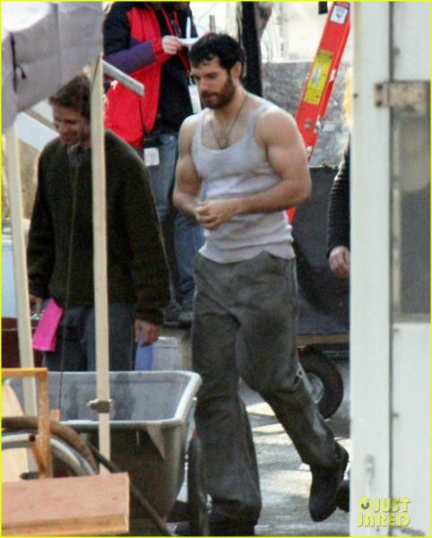 Henry Cavill Arms of Steel for Man of Steel henry cavill