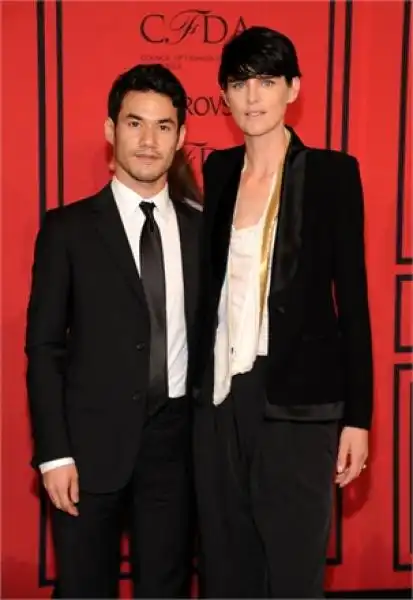 Joseph Altuzarra e Stella Tennant 