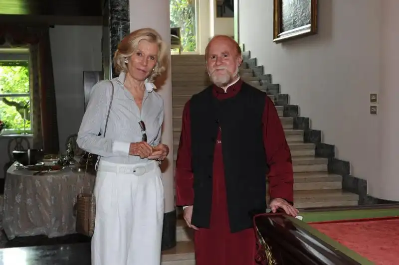 Marina Cicogna e Padre Simeon 