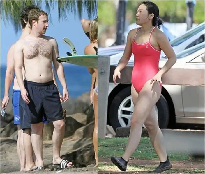 MARK ZUCKERBERG E LA MOGLIE PRISCILLA CHAN