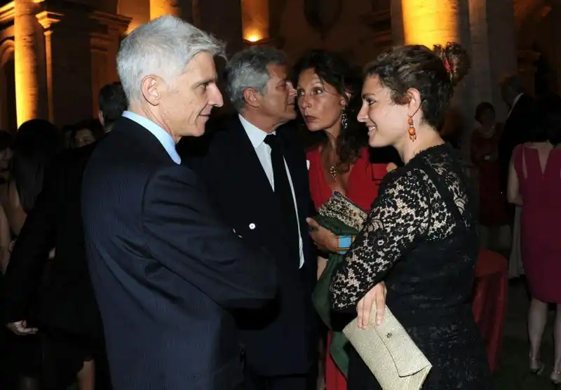 Massimo Bray e Ginevra Elkann 