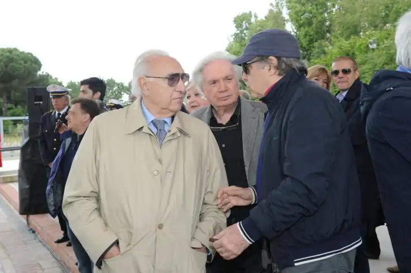 Pippo Baudo Gino Landi e Montesano Enrico 