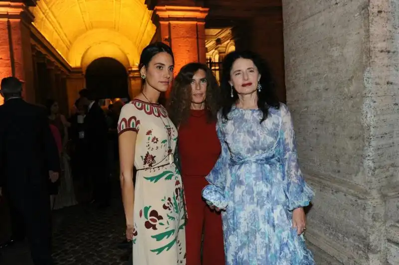 Rosy Greco con Luisa Beccaria e figlia 