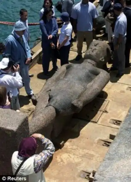 RUDERI DI HERACLEION CITT SOMMERSA EGITTO 