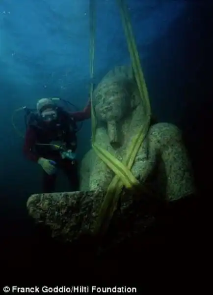 RUDERI DI HERACLEION CITT SOMMERSA EGITTO 