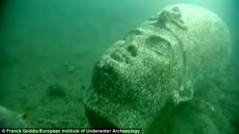 RUDERI DI HERACLEION CITT SOMMERSA EGITTO 