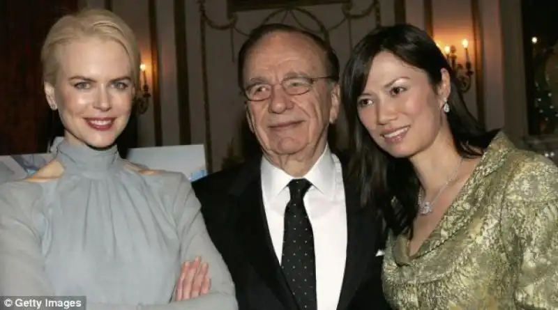 RUPERT MURDOCH WENDI DENG E NICOLE KIDMAN 