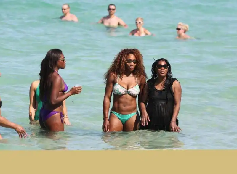 SERENA WILLIAMS AL MARE 