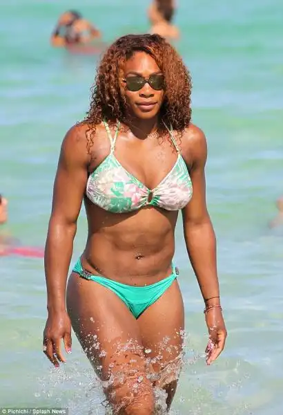 SERENA WILLIAMS AL MARE 