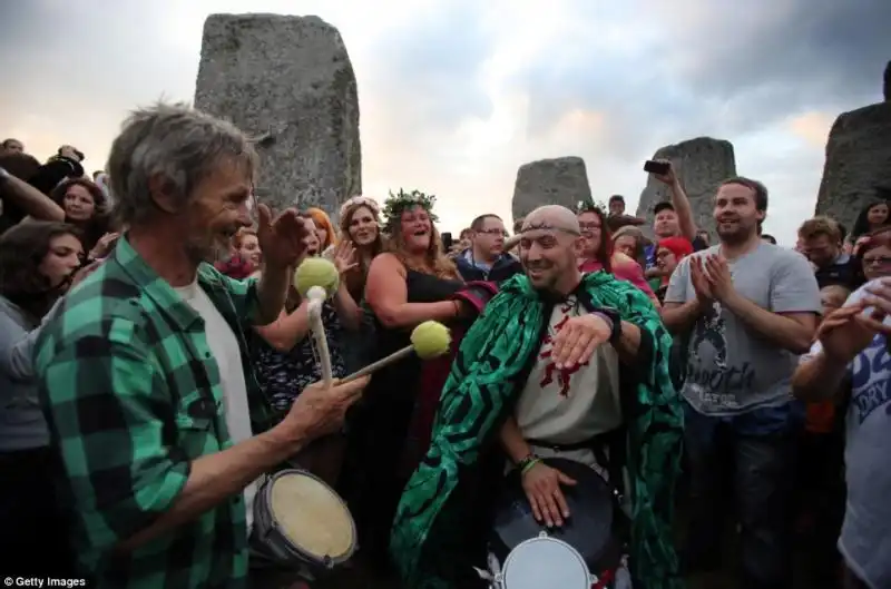 SOLSTIZIO A STONEHENGE 