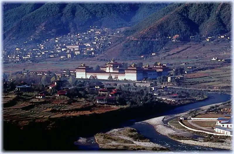 THIMPHU IN BHUTAN 