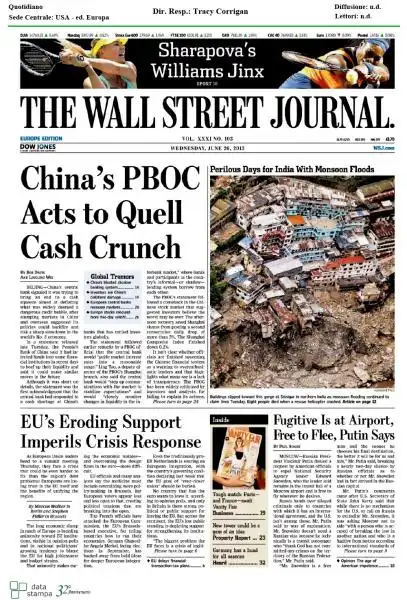 THE WALL STREET JOURNAL 