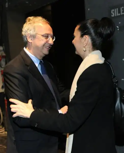 Walter Veltroni e Laura Boldrini 