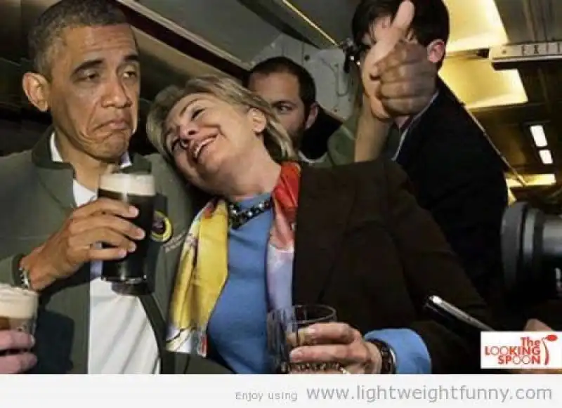 barack obama e hillary clinton