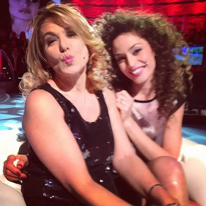 barbara d'urso e raffaella fico