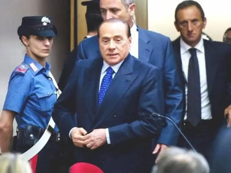 Berlusconi in tribunale