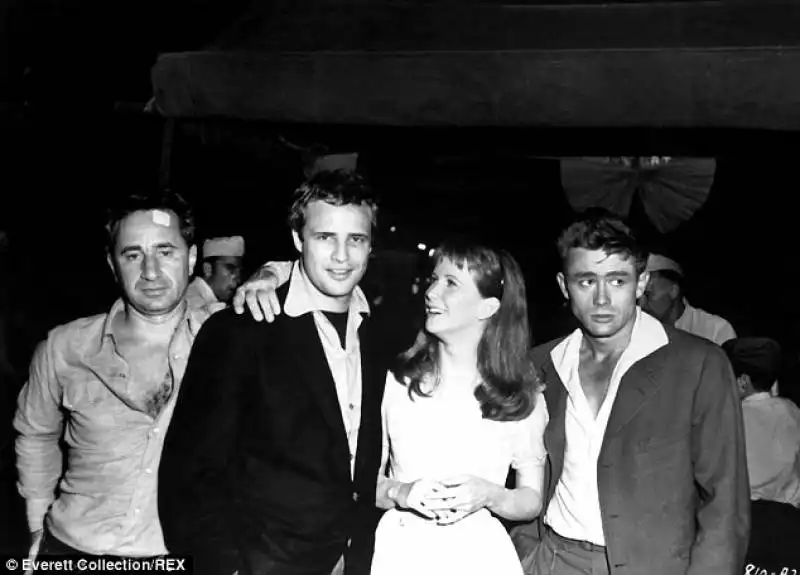 brando con james dean