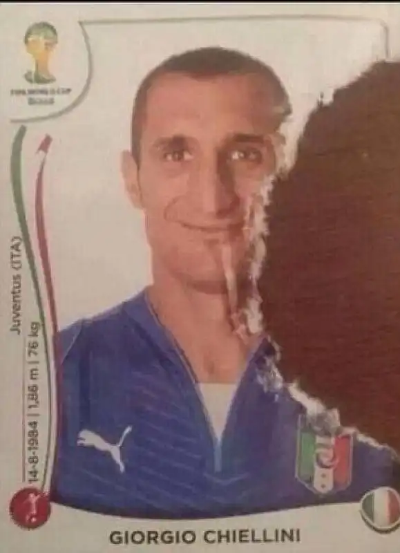 chiellini morso sulla panini