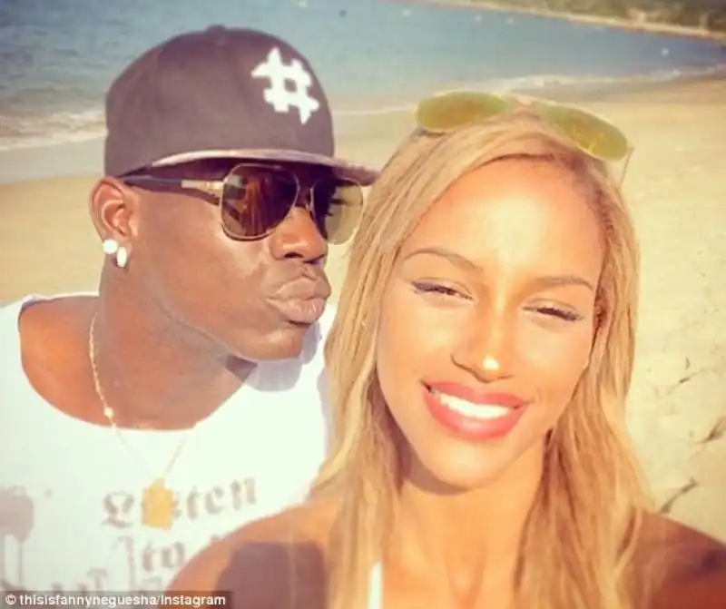  Fanny Neguesha e Balotelli