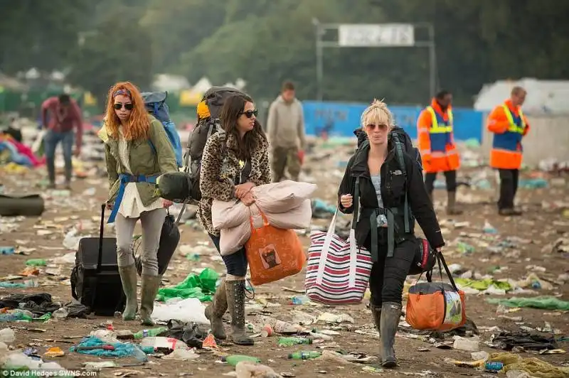 festa finita a glastonbury