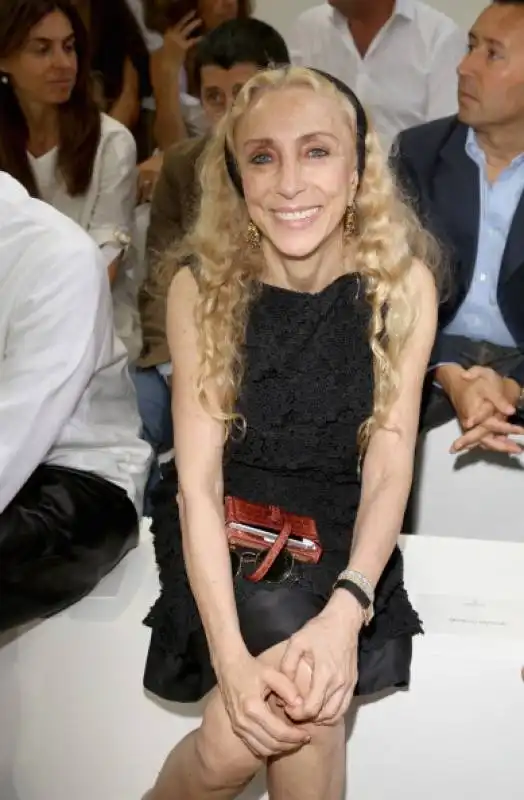 franca sozzani sul frontrow moncler original