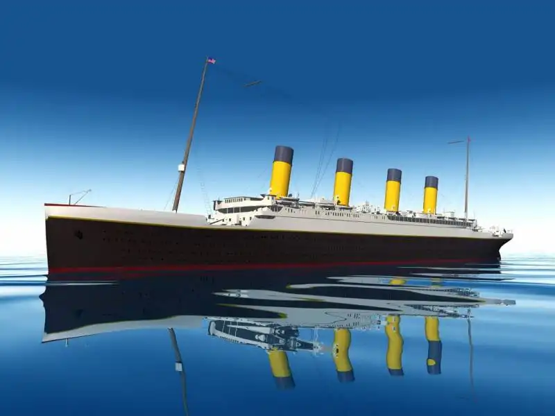 il titanic ricostruito in cina