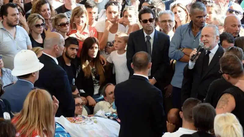 insigne e de laurentiis . funerali di ciro esposito