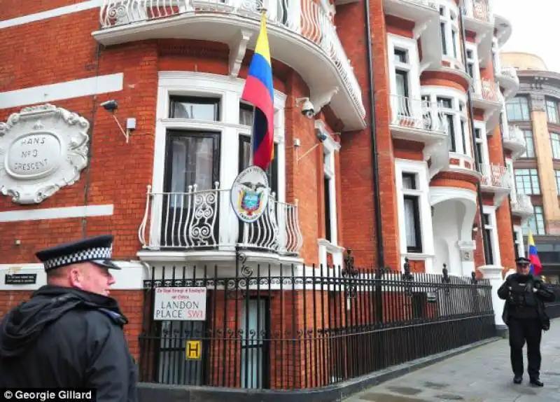 l ambasciata dell ecuador a londra