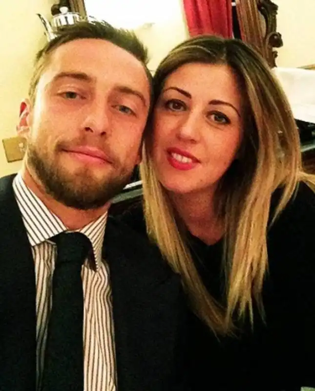 marchisio e la moglie