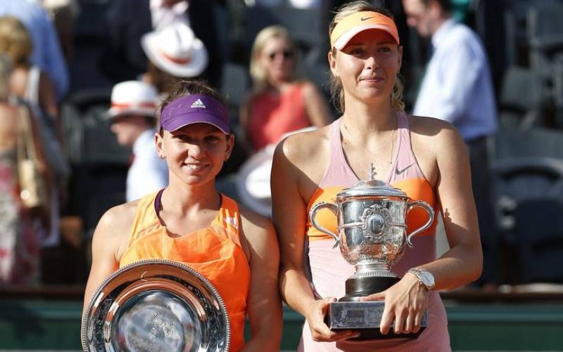 MARIA SHARAPOVA E SIMONA HALEP - ROLAND GARROS