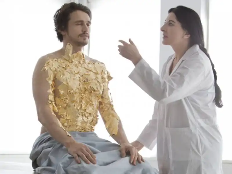 Marina e James Franco