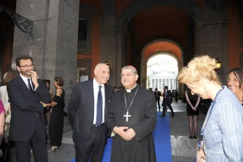 marinella con il cardinal sepe