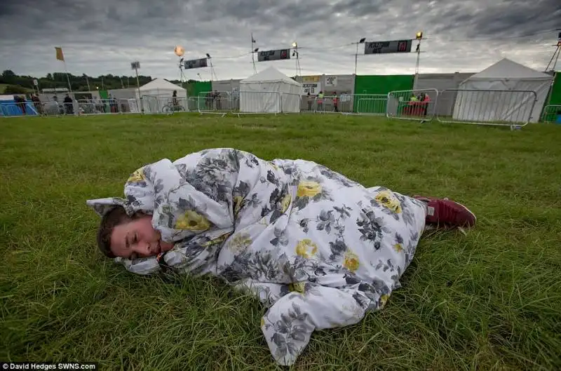 nel letto di glastonbury