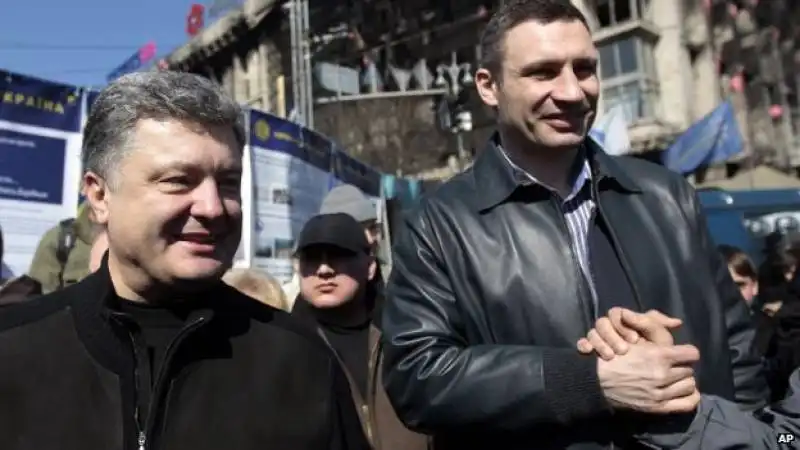 POROSHENKO E KLITSCHKO