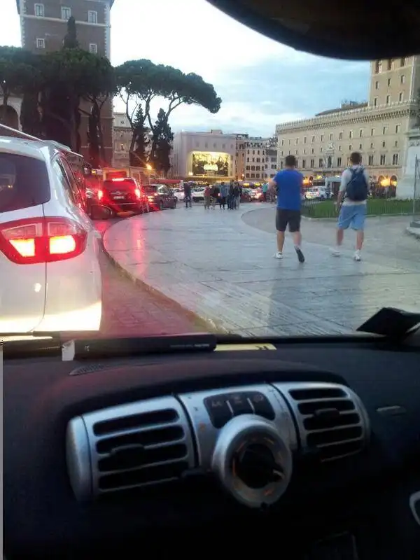 roma paralizzata dal traffico foto di francesca fagnani ciao marino