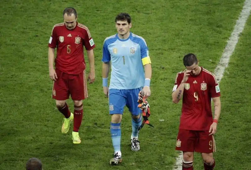 spagna eliminata dal mondiale   casillas