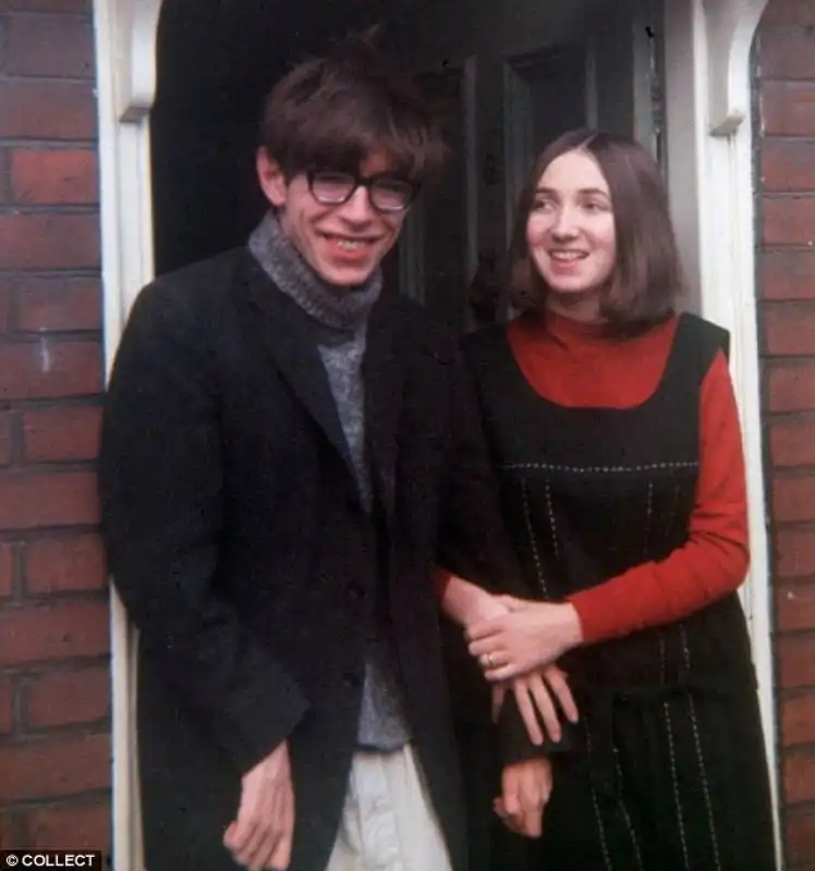 stephen hawking e jane negli anni sessanta