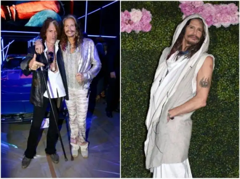 steven tyler e joe perry a milano