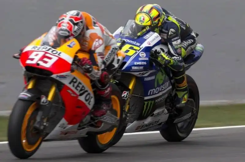 valentino rossi e marc mqrquez