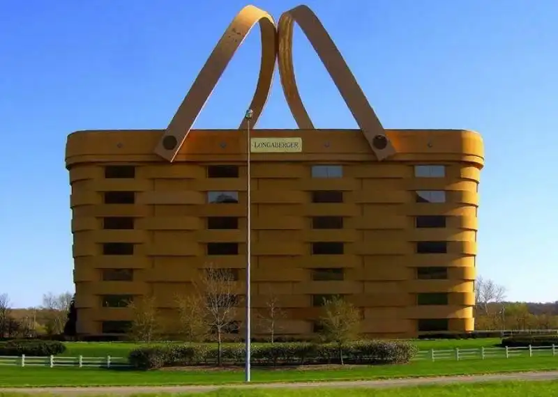 14. the basket building (ohio, usa)