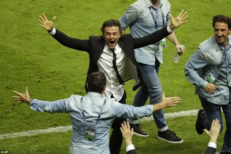 FINALE DI CHAMPIONS - BARCELLONA JUVENTUS - LUIS ENRIQUE